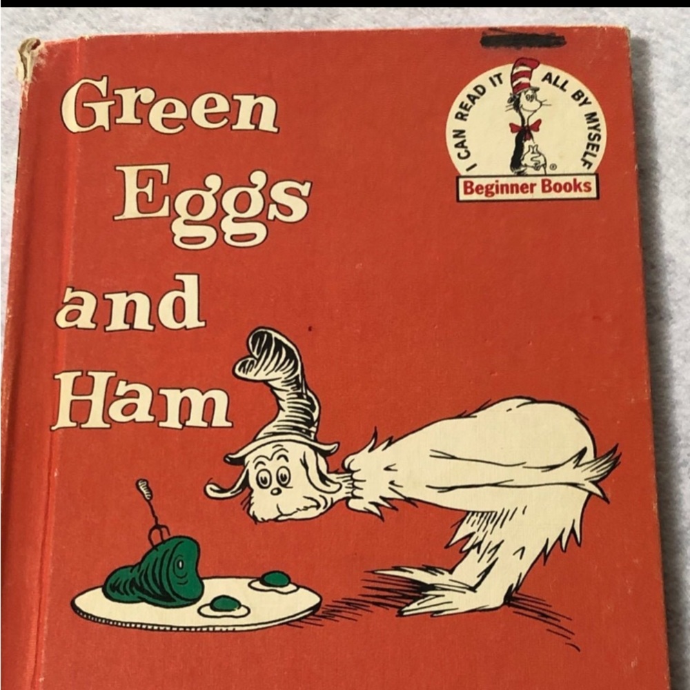 Dr.Seuss GREEN EGGS & HAM VINTAGE EDITION